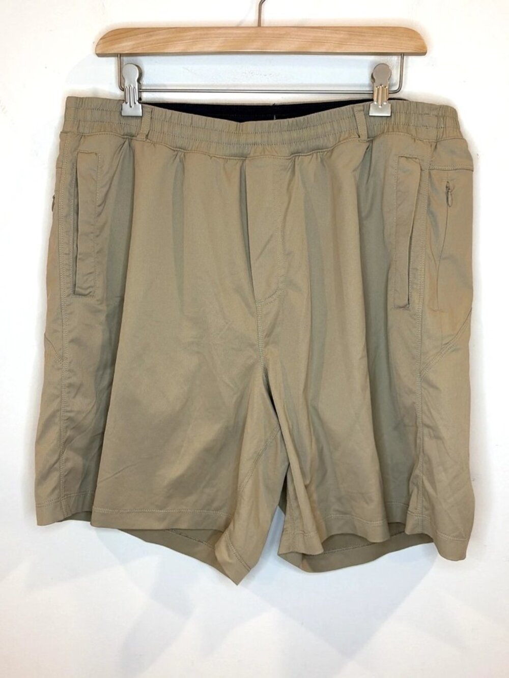 birddogs Boom For Your Boomstick Shorts Men's 3XL Lined Drawstring Tan